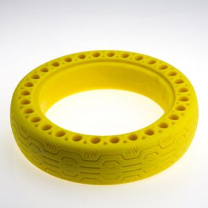 8,5" x 2" Honeycomb band Geel