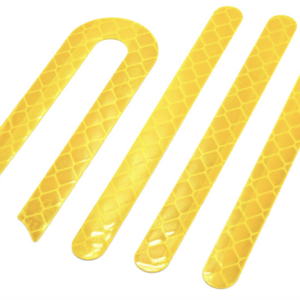 Reflecterende stickers Geel