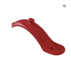 Achterspatbord rood (duckbill)