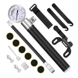 Portable pomp met meter